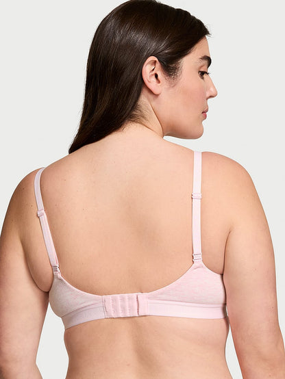 Lightly Lined Cotton Demi Bra