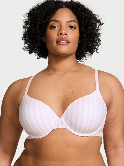 Lightly Lined Cotton Demi Bra