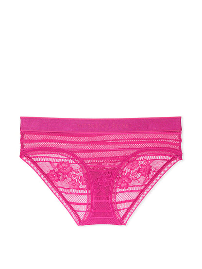 Logo Lace Hiphugger Panty