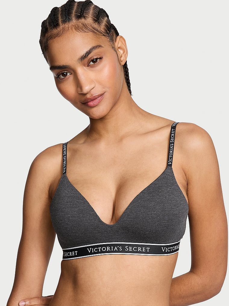 Lightly Lined Wireless Cotton Bra