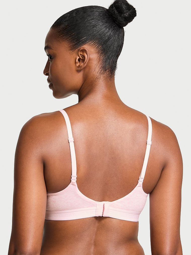 Lightly Lined Wireless Cotton Bra