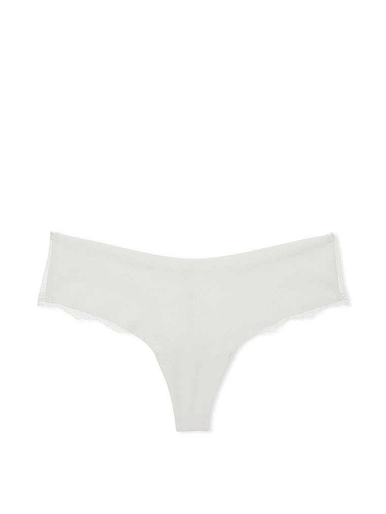 No-Show Lace-Back Thong Panty