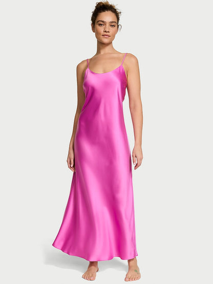 Satin Long Slip