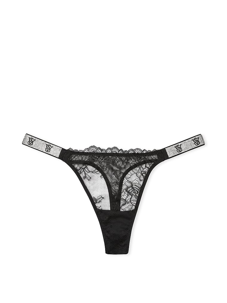 Twinkle Strap Lace Brazilian Panty