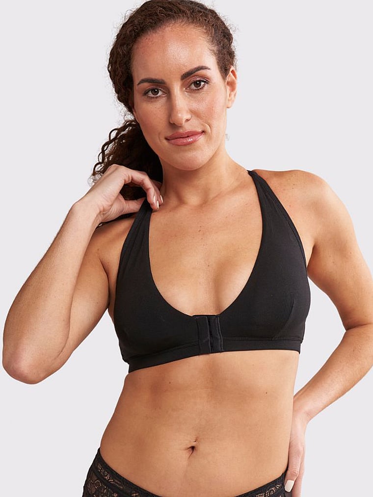 Melissa Pocketed Front-Closure Bra