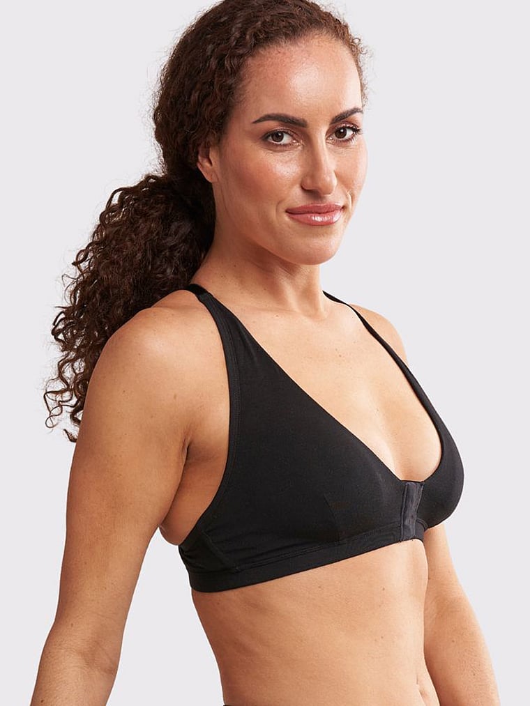 Melissa Pocketed Front-Closure Bra