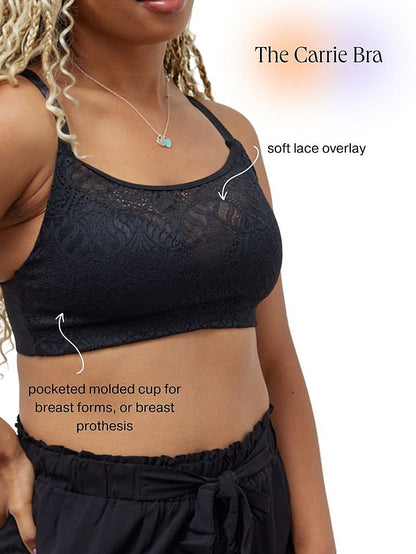 Carrie Pocketed Molded Cup Bra