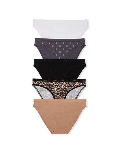 5-Pack Stretch Cotton Bikini Panties