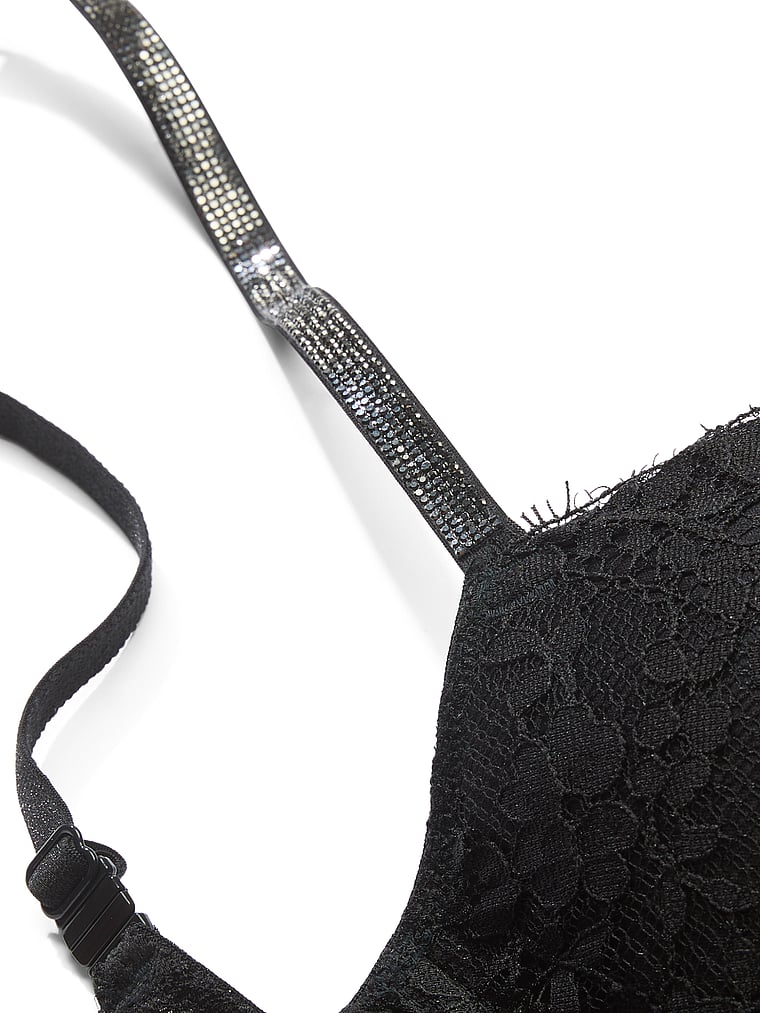 The Fabulous by Victoria's Secret Twinkle Strap Lace Full-Cup Bra