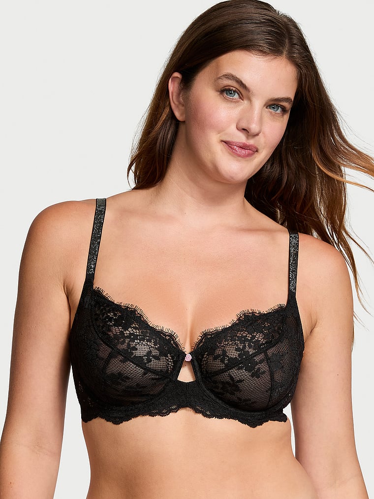 The Fabulous by Victoria's Secret Twinkle Strap Lace Full-Cup Bra