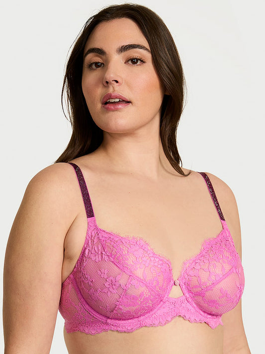 The Fabulous by Victoria's Secret Twinkle Strap Lace Full-Cup Bra