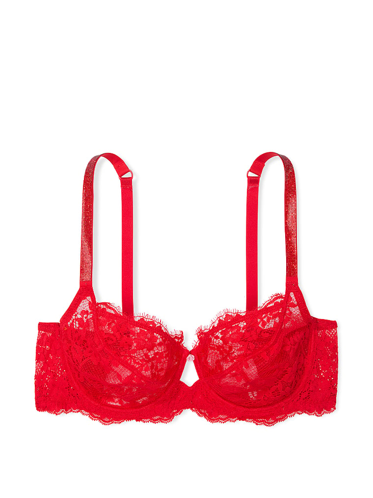 The Fabulous by Victoria's Secret Twinkle Strap Lace Full-Cup Bra