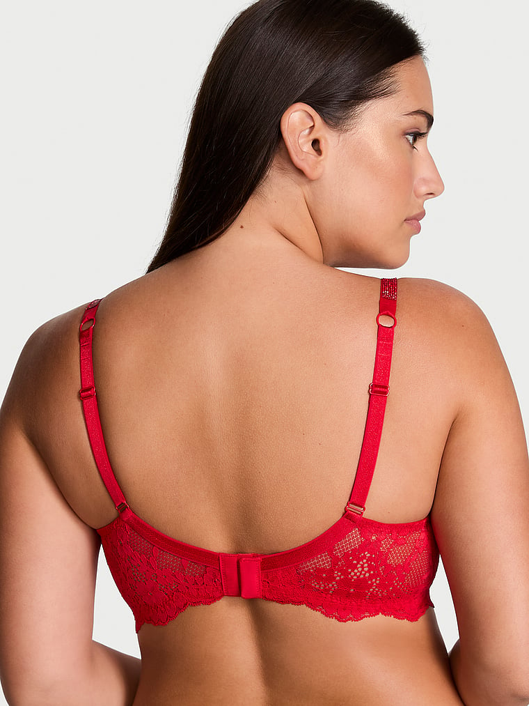 The Fabulous by Victoria's Secret Twinkle Strap Lace Full-Cup Bra