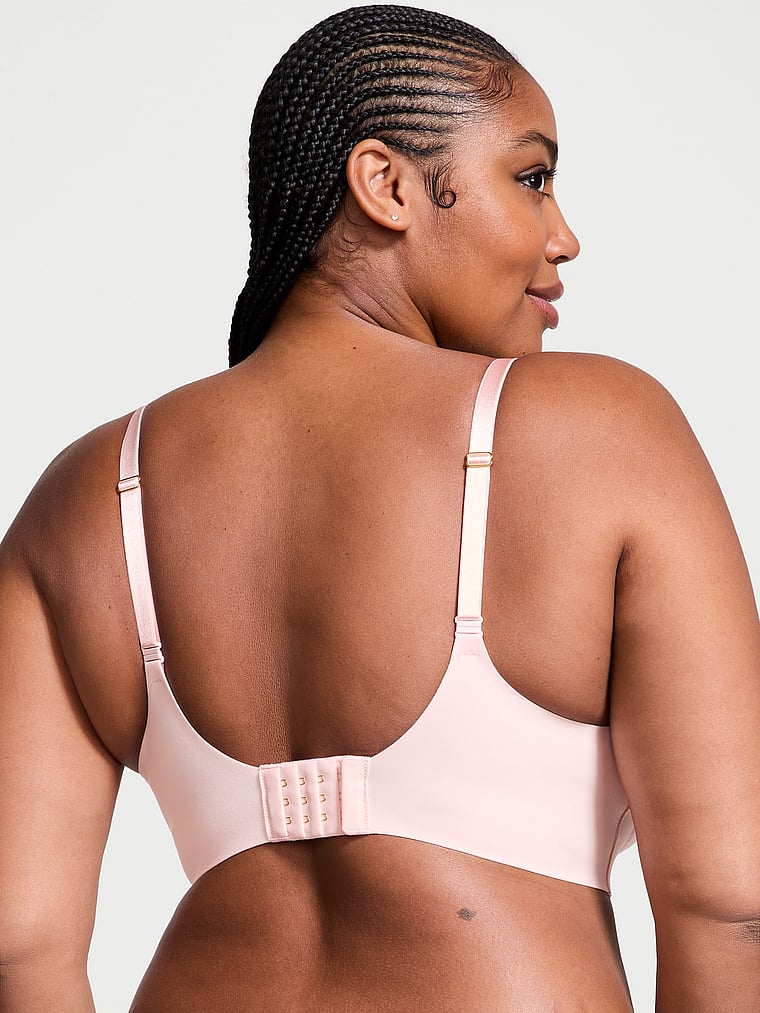 Smooth Wireless Push-Up Plunge Bra