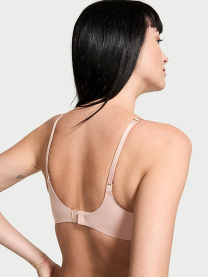 Smooth Wireless Push-Up Plunge Bra