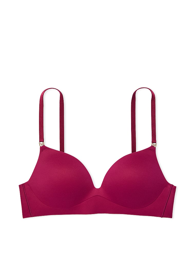 Smooth Wireless Push-Up Plunge Bra