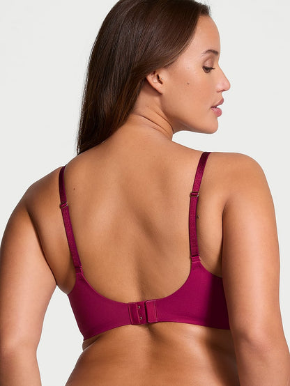 Smooth Wireless Push-Up Plunge Bra