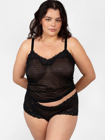 Sheer Whisper Cami & Cheeky Panty 2-Piece Set