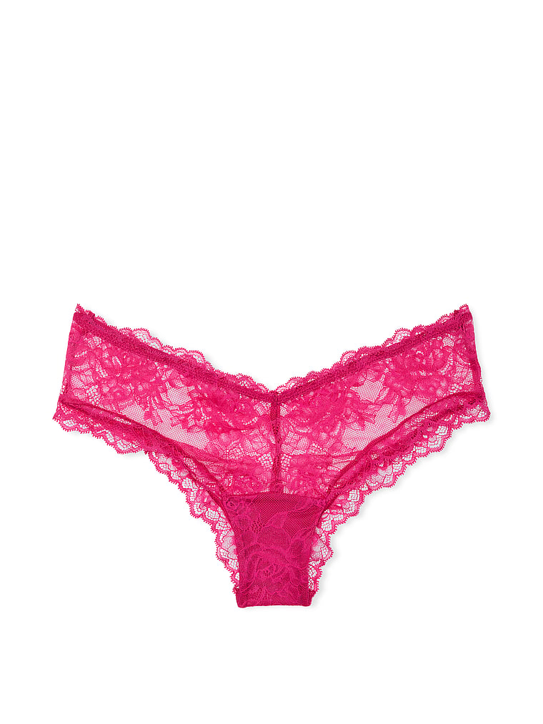 Rose Lace High-Leg Cheeky Panty