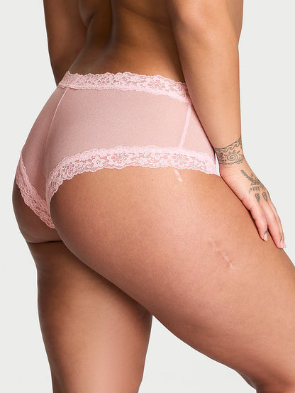 Sequin Posey Mesh Cheeky Panty