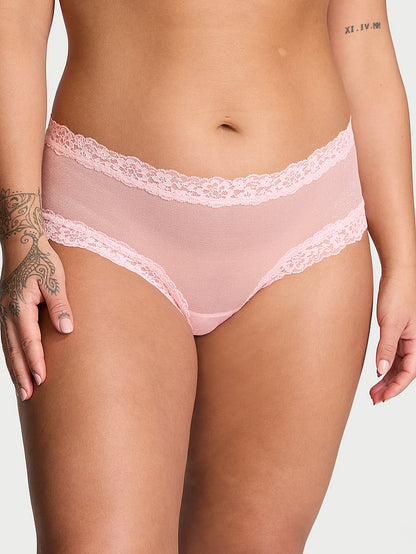 Sequin Posey Mesh Cheeky Panty