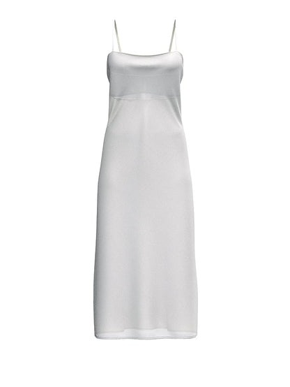 Luxe Satin Long Slip Dress