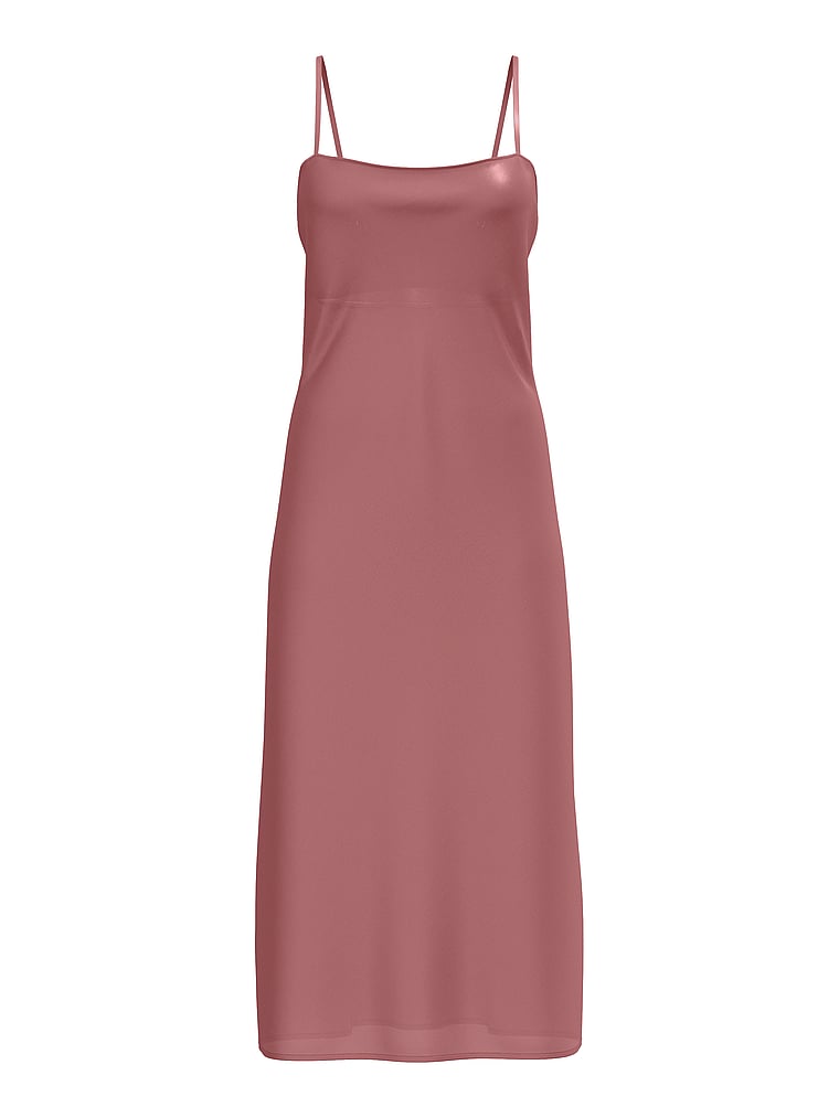 Luxe Satin Long Slip Dress