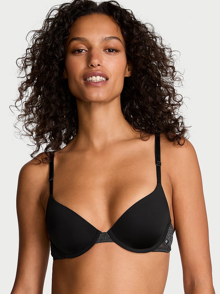 Sexy Tee Smooth Lightly Lined Front-Close Demi Bra