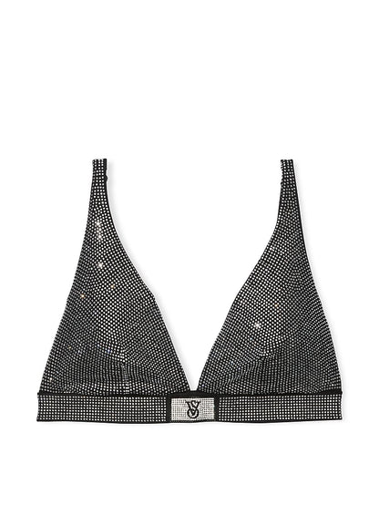 Shine Cotton Wireless Plunge Bralette