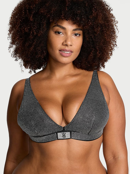 Shine Cotton Wireless Plunge Bralette