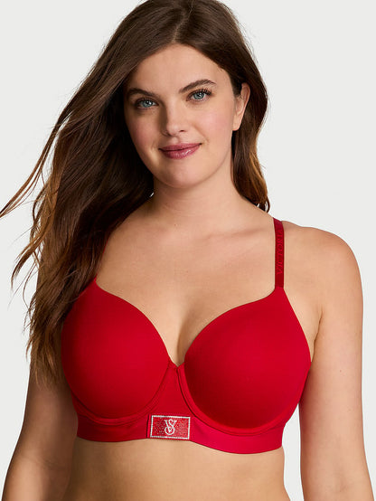 Shine Patch Lightly Lined Full-Coverage Bra