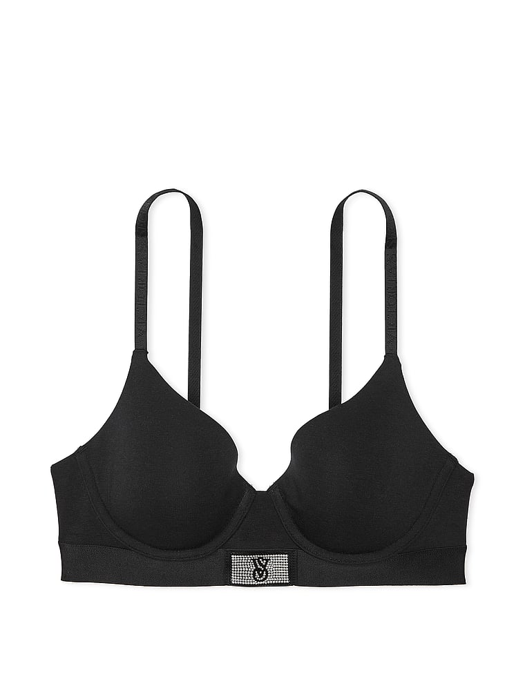 Shine Patch Lightly Lined Demi Bra