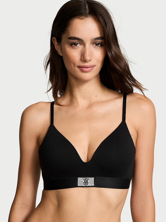 Shine Patch Lightly Lined Wireless Bra