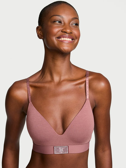 Shine Patch Lightly Lined Wireless Bra