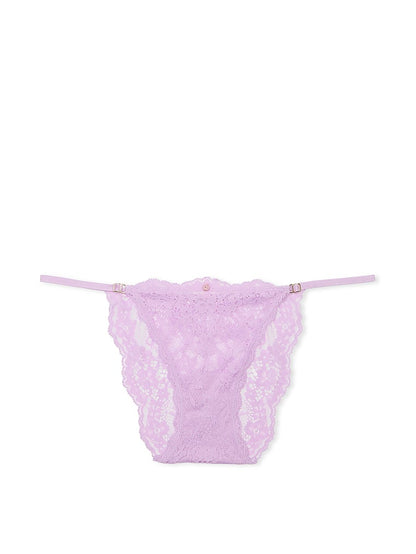 Lace Adjustable String Bikini Panty