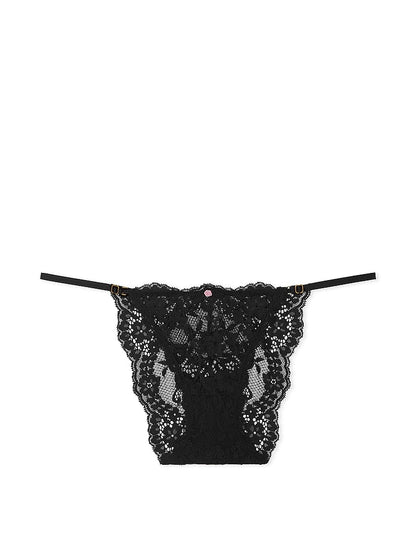 Lace Adjustable String Bikini Panty