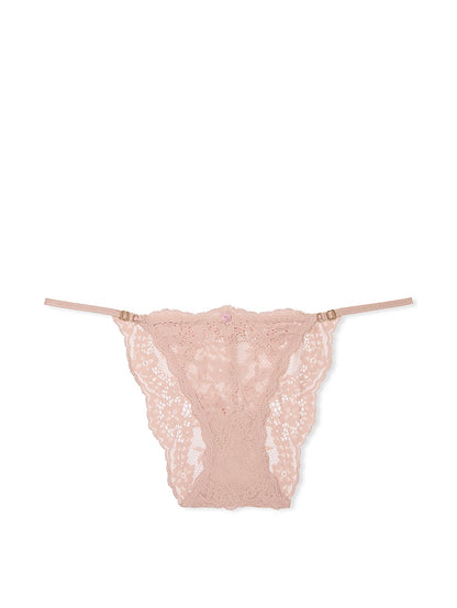 Lace Adjustable String Bikini Panty