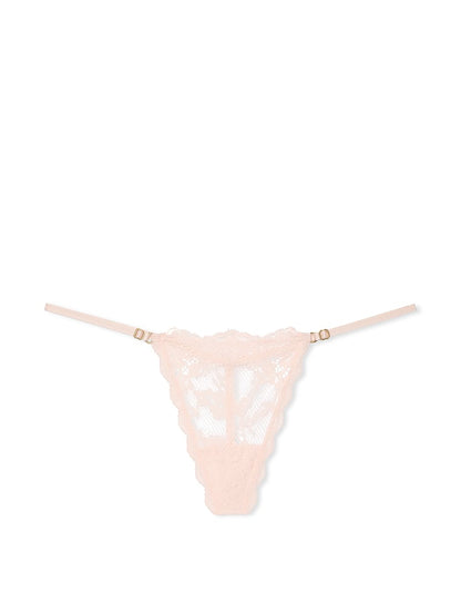 Lace Adjustable V-String Panty