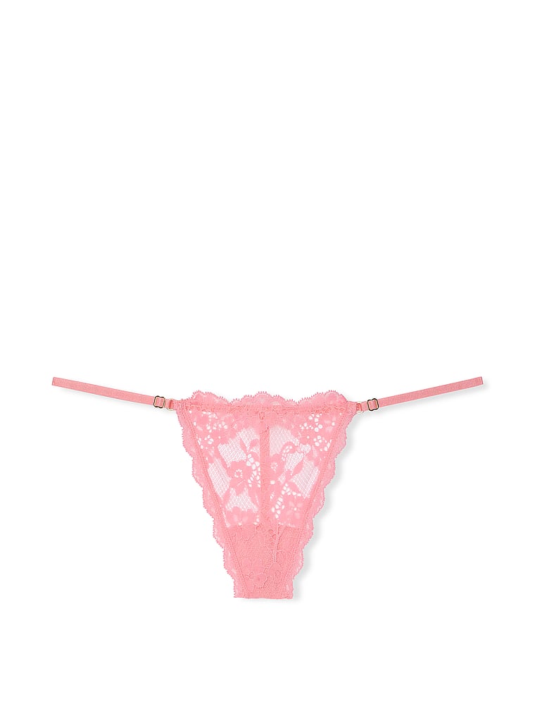 Lace Adjustable V-String Panty