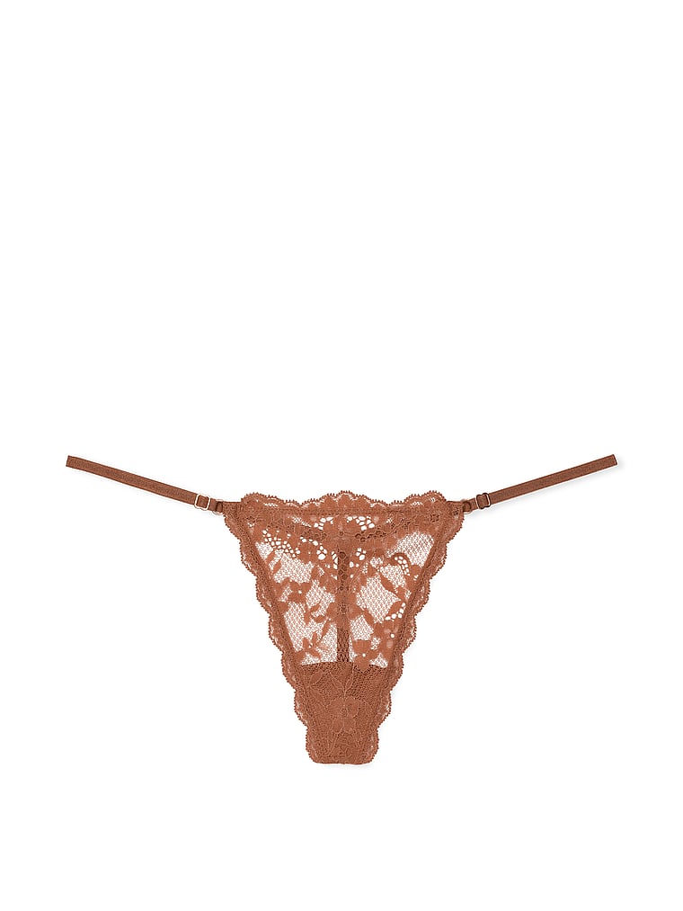 Lace Adjustable V-String Panty