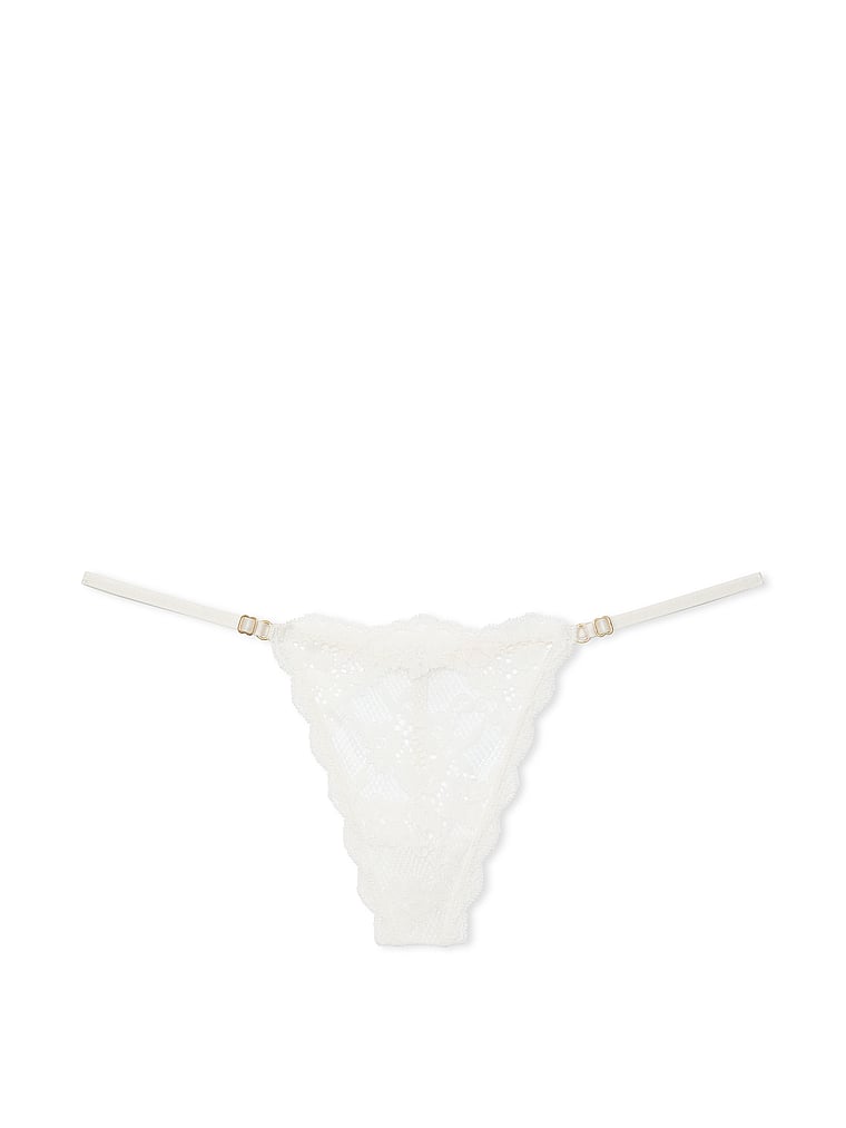 Lace Adjustable V-String Panty