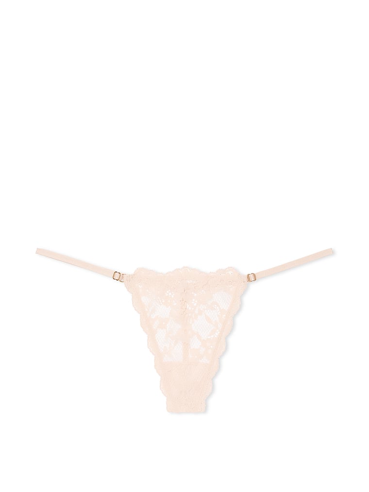 Lace Adjustable V-String Panty