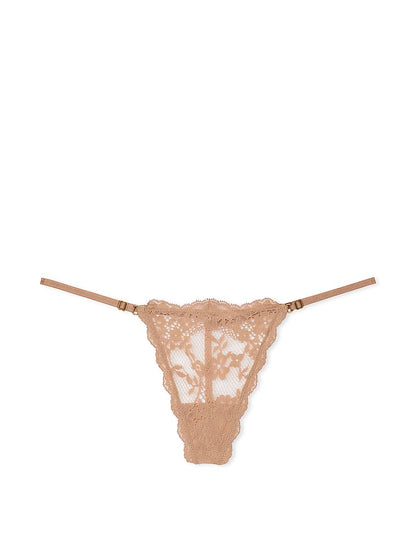 Lace Adjustable V-String Panty