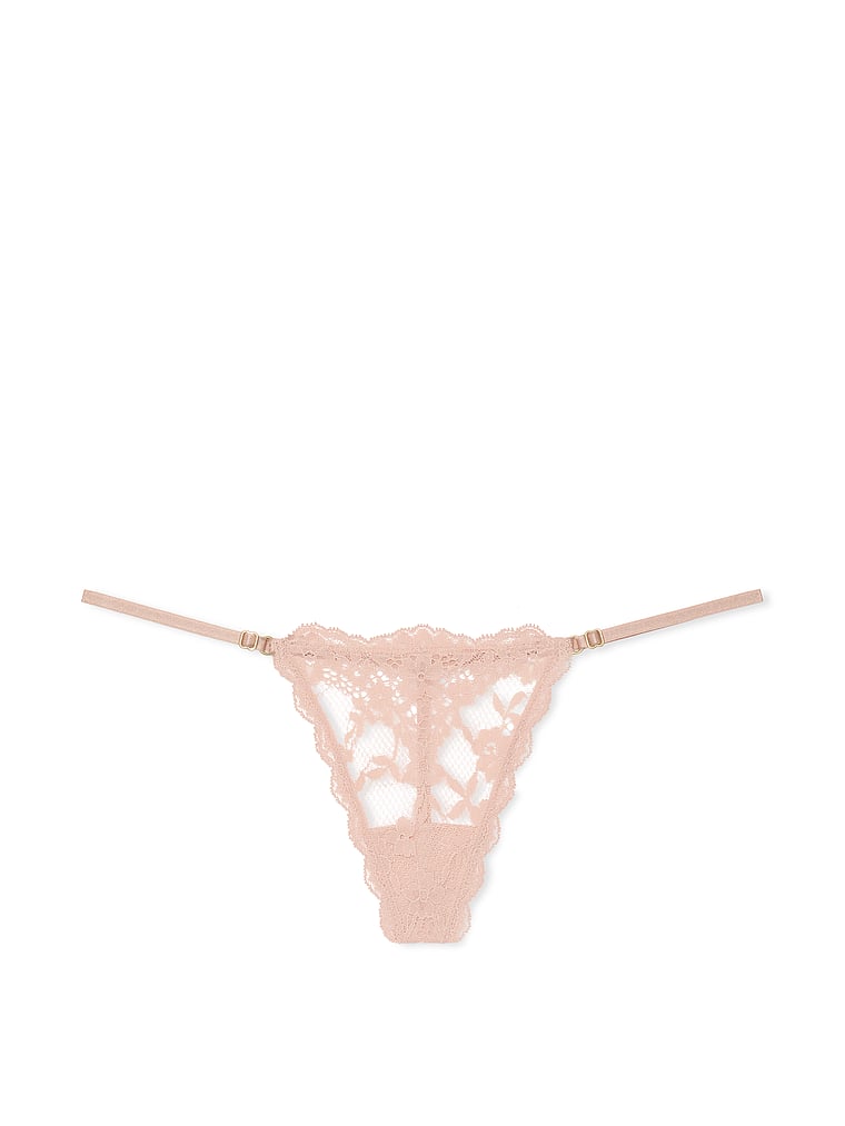 Lace Adjustable V-String Panty