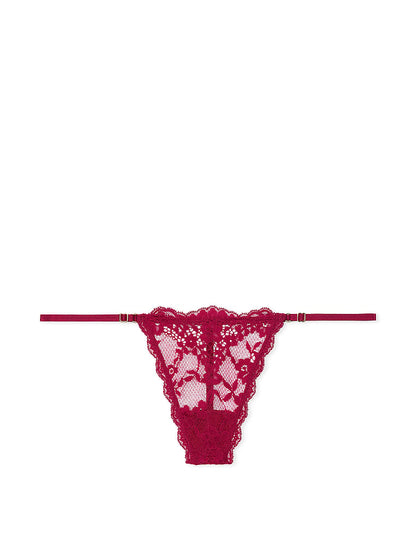 Lace Adjustable V-String Panty