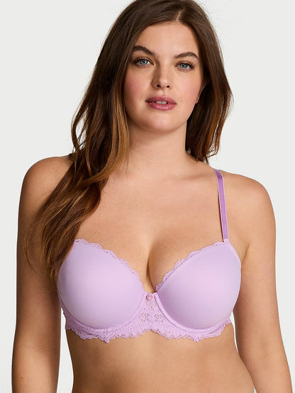 Lace Lightly Lined Classic Coverage Demi Bra