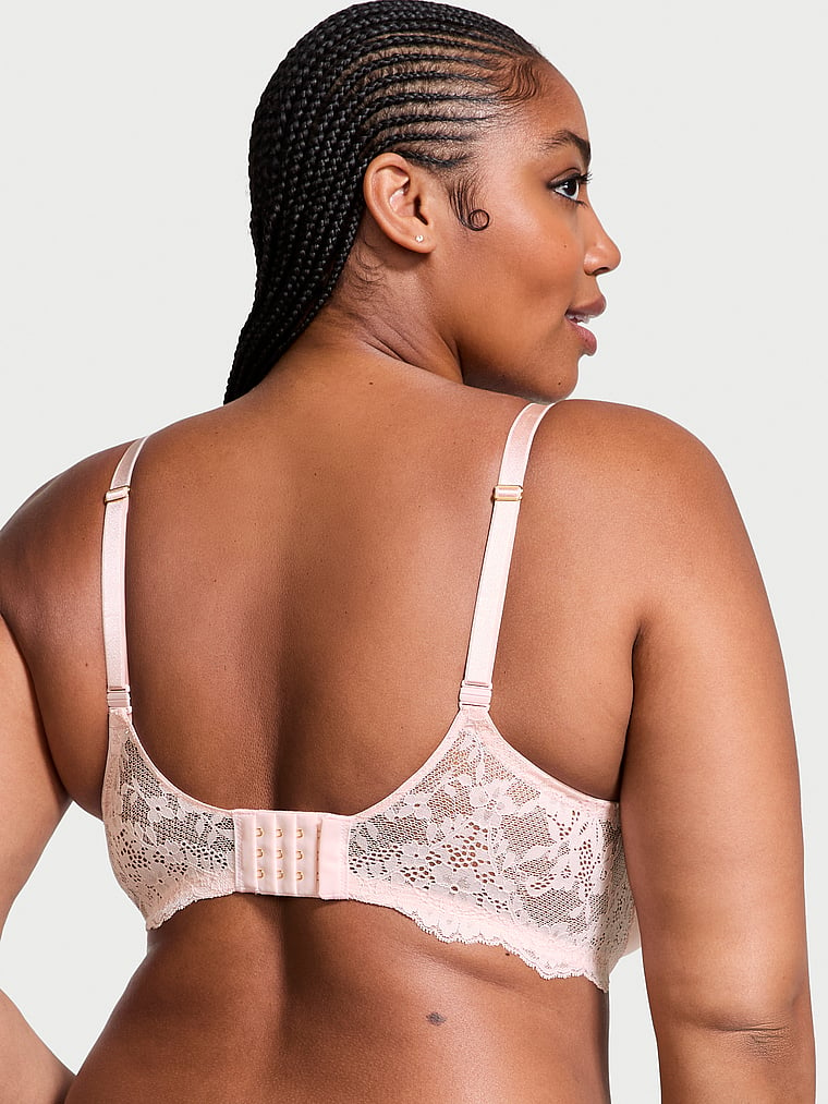 Lace Lightly Lined Classic Coverage Demi Bra