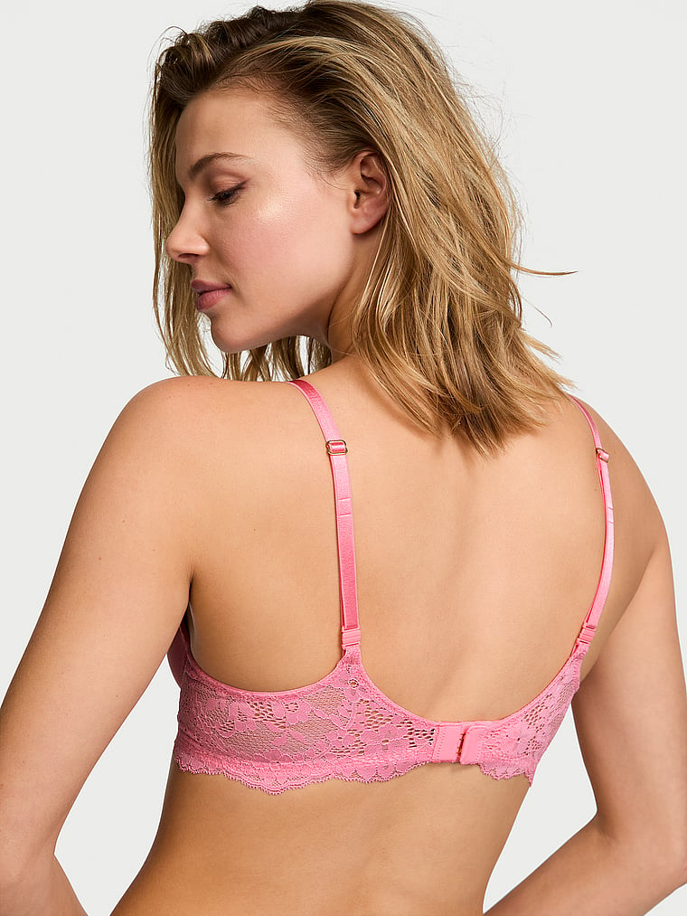 Lace Lightly Lined Classic Coverage Demi Bra