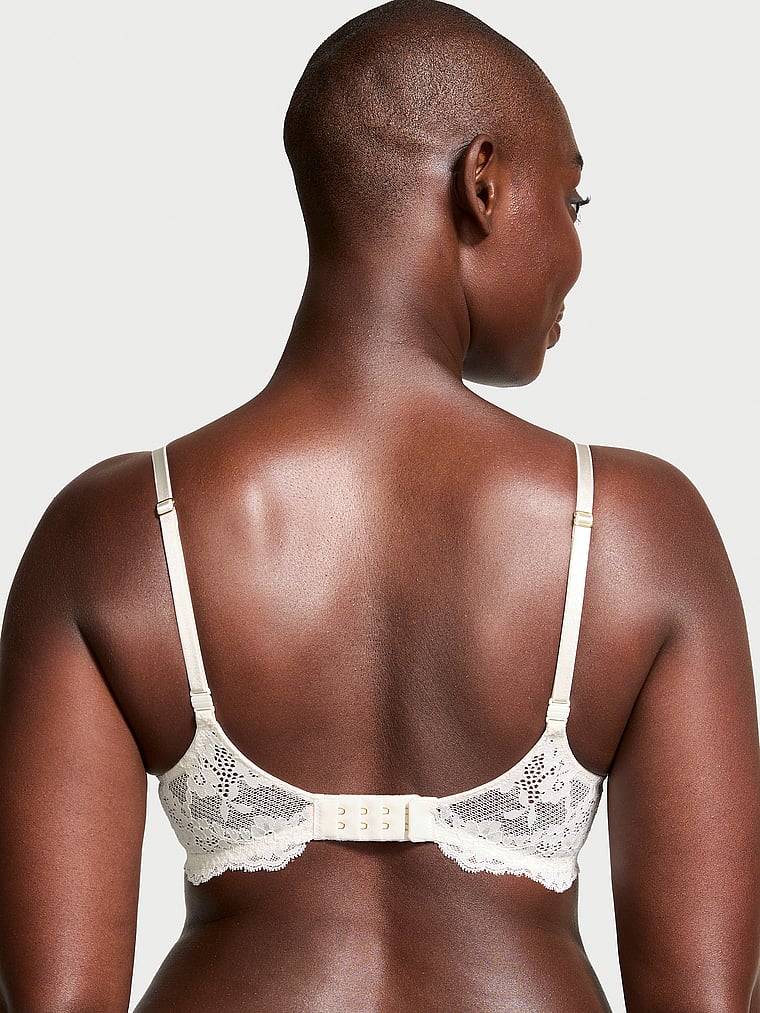 Lace Lightly Lined Classic Coverage Demi Bra