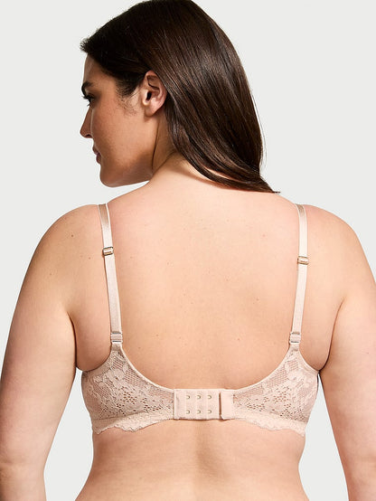 Lace Lightly Lined Classic Coverage Demi Bra